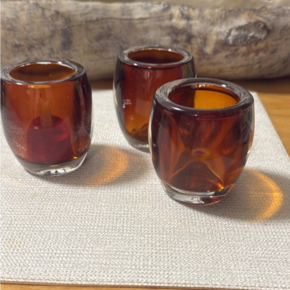 Vintage tea light votive holder